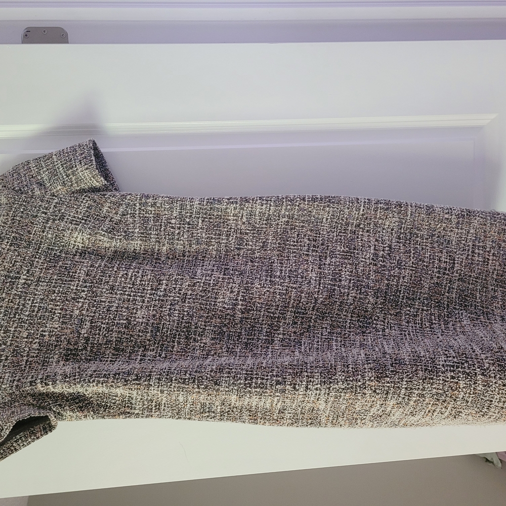 Calvin Klein Collection Gray Midi Dress